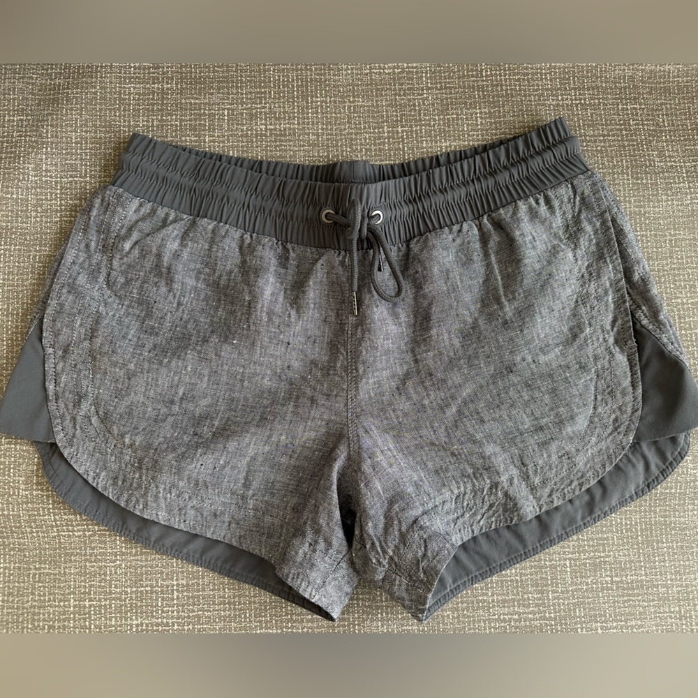 Athleta‎ Beachside Bali Linen Shorts